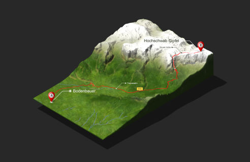 Bodenbauer - G´Hacktes - Hochschwab Gipfel