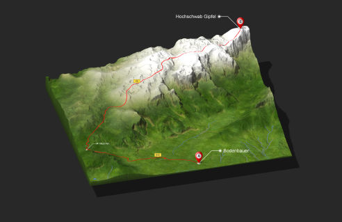 Bodenbauer - Häuslalm - Hochschwab Gipfel