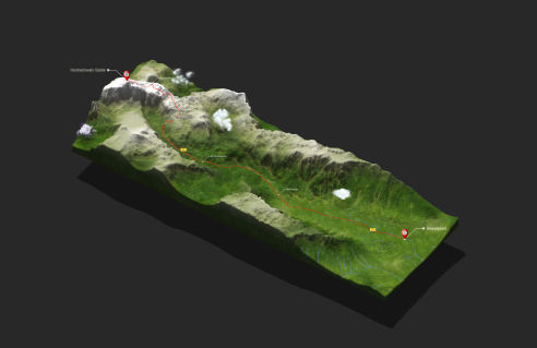 Seewiesen - Voisthaler Hütte - Graf-Meran-Steig - Hochschwab Gipfel